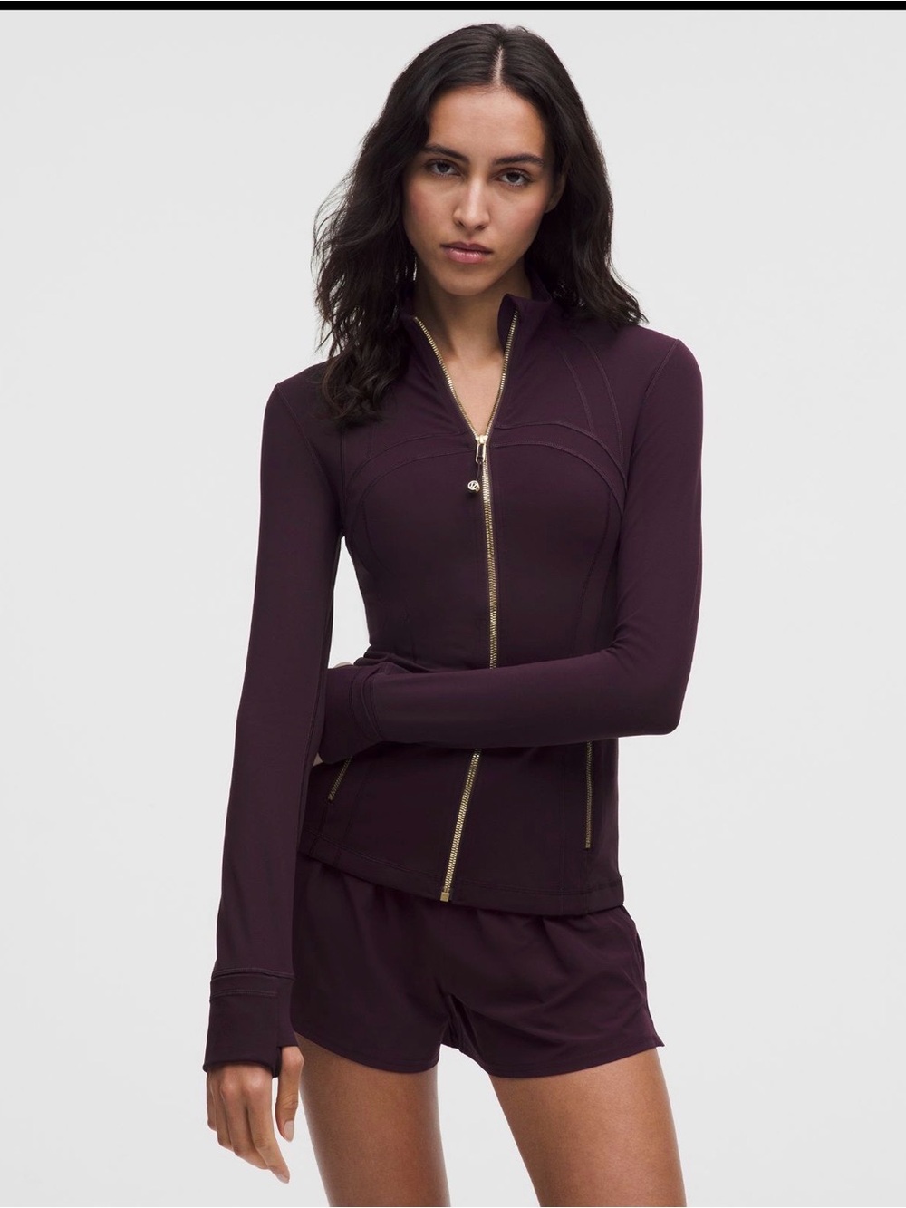 define jacket black plum / gold